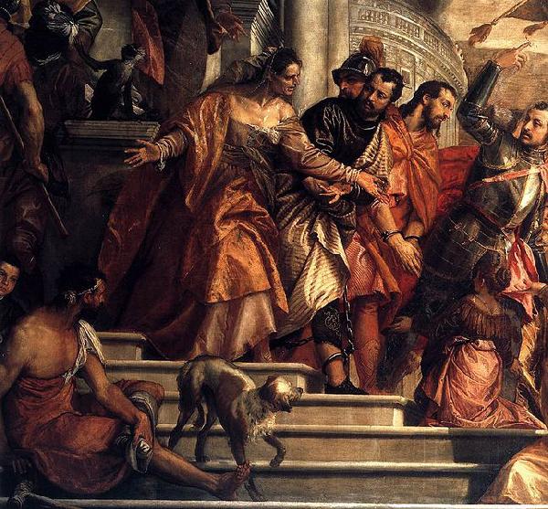 Paolo Veronese Saints Mark and Marcellinus being led to Martyrdom oil painting image
